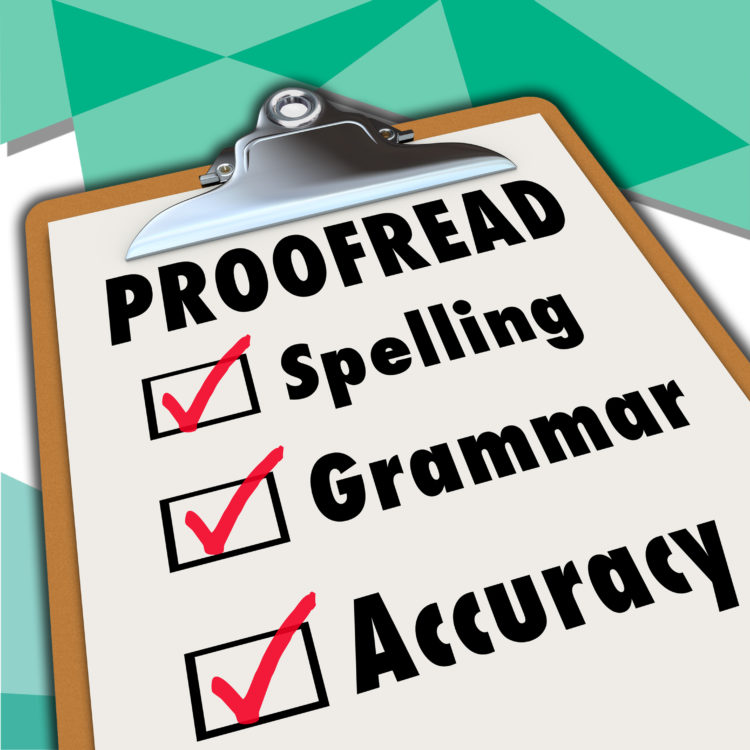 Proofread - E-Writer Resources